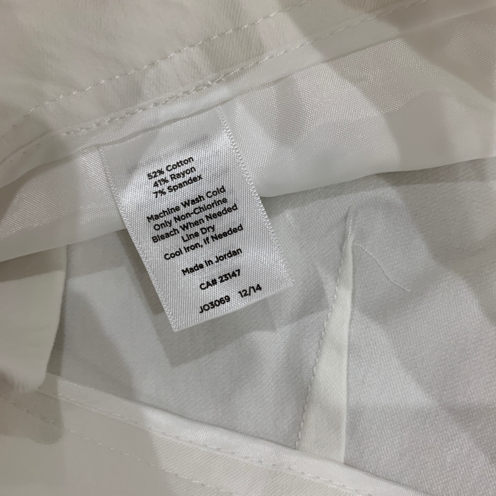 Talbots White Capris - image 4